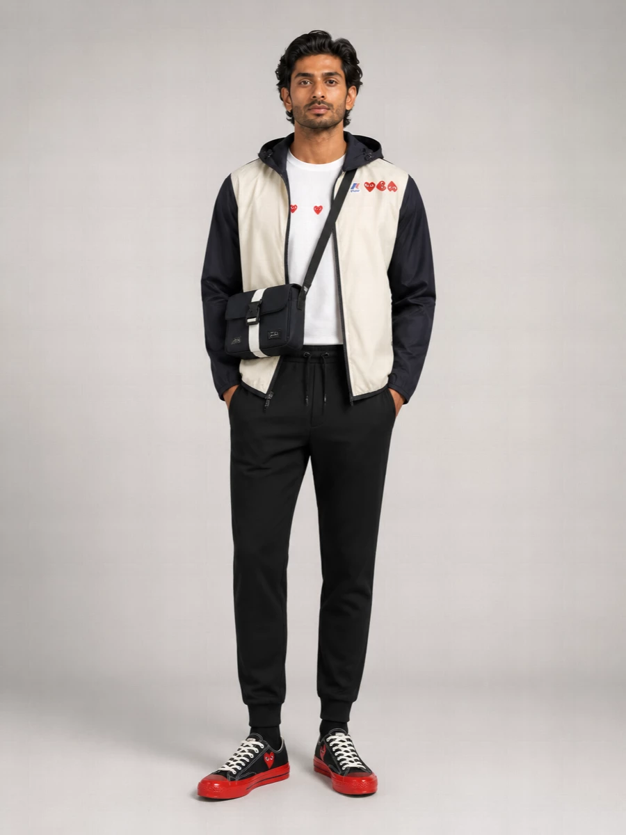 Comme Des Garçons Play Nylon Sport Jacket