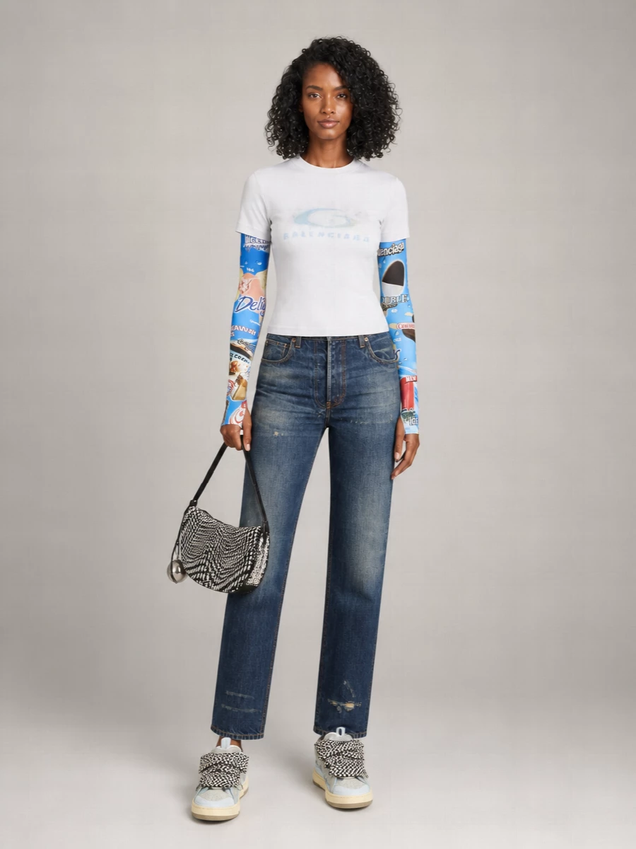 Lanvin Leather Low-Top Sneakers