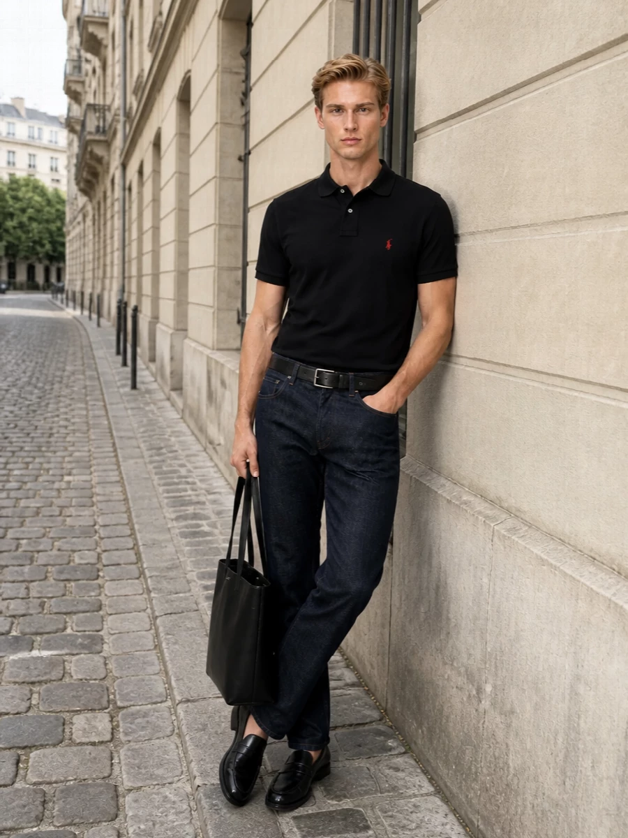 Polo ralph lauren polo apc jeans tods loafers