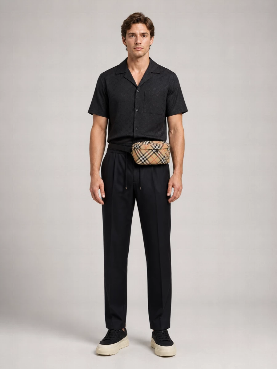 Burberry Check Belt Bag