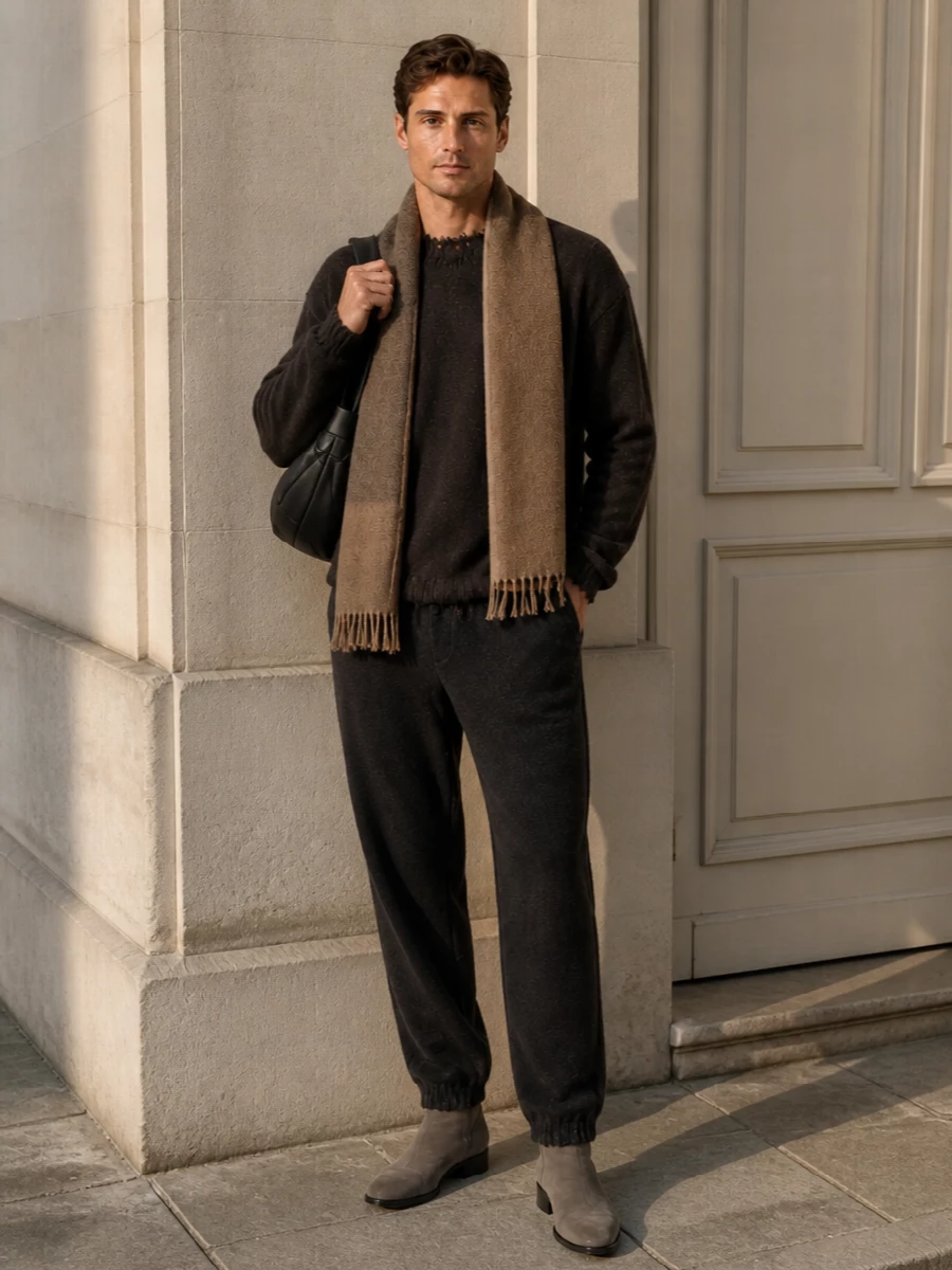 Uma wang trousers margiela boots lemaire bag