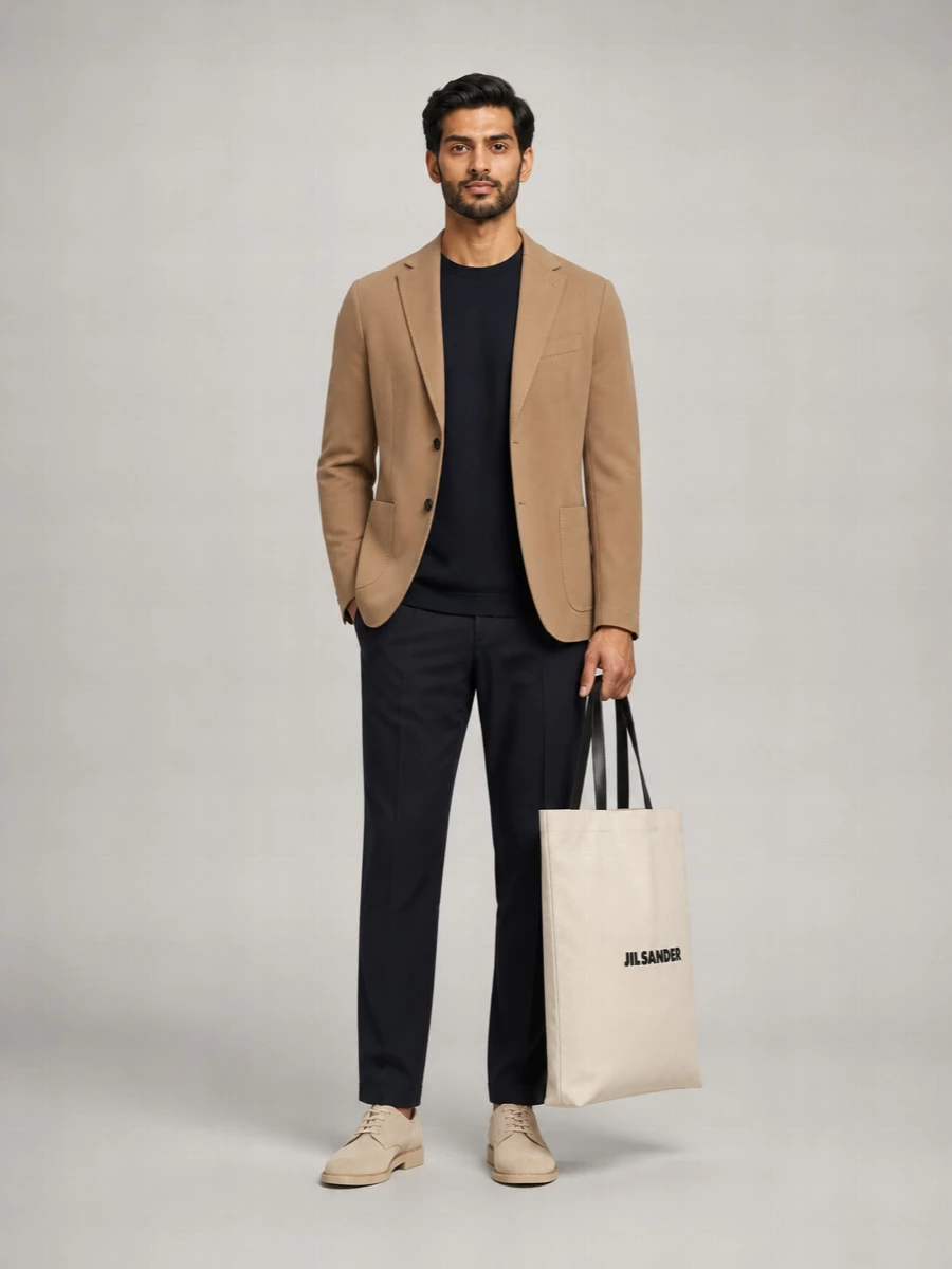 Jil Sander Canvas Tote Bag