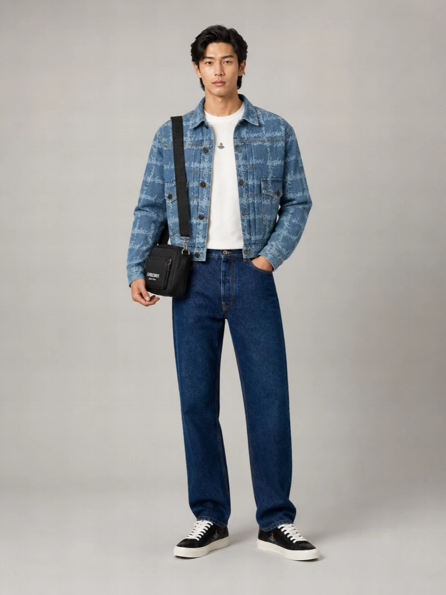 Vivienne Westwood Denim Single-Breasted Jacket