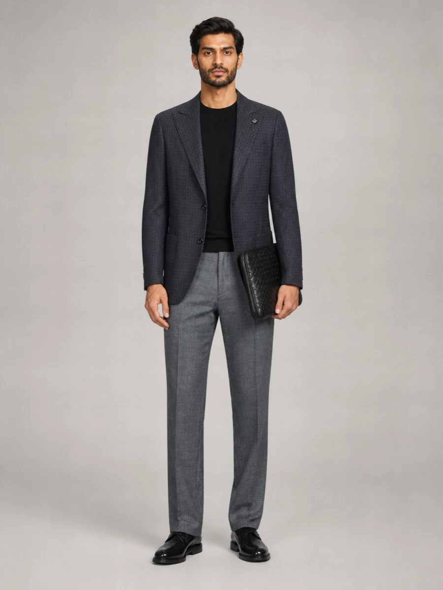 Lardini Virgin Wool Regular-Fit Jacket