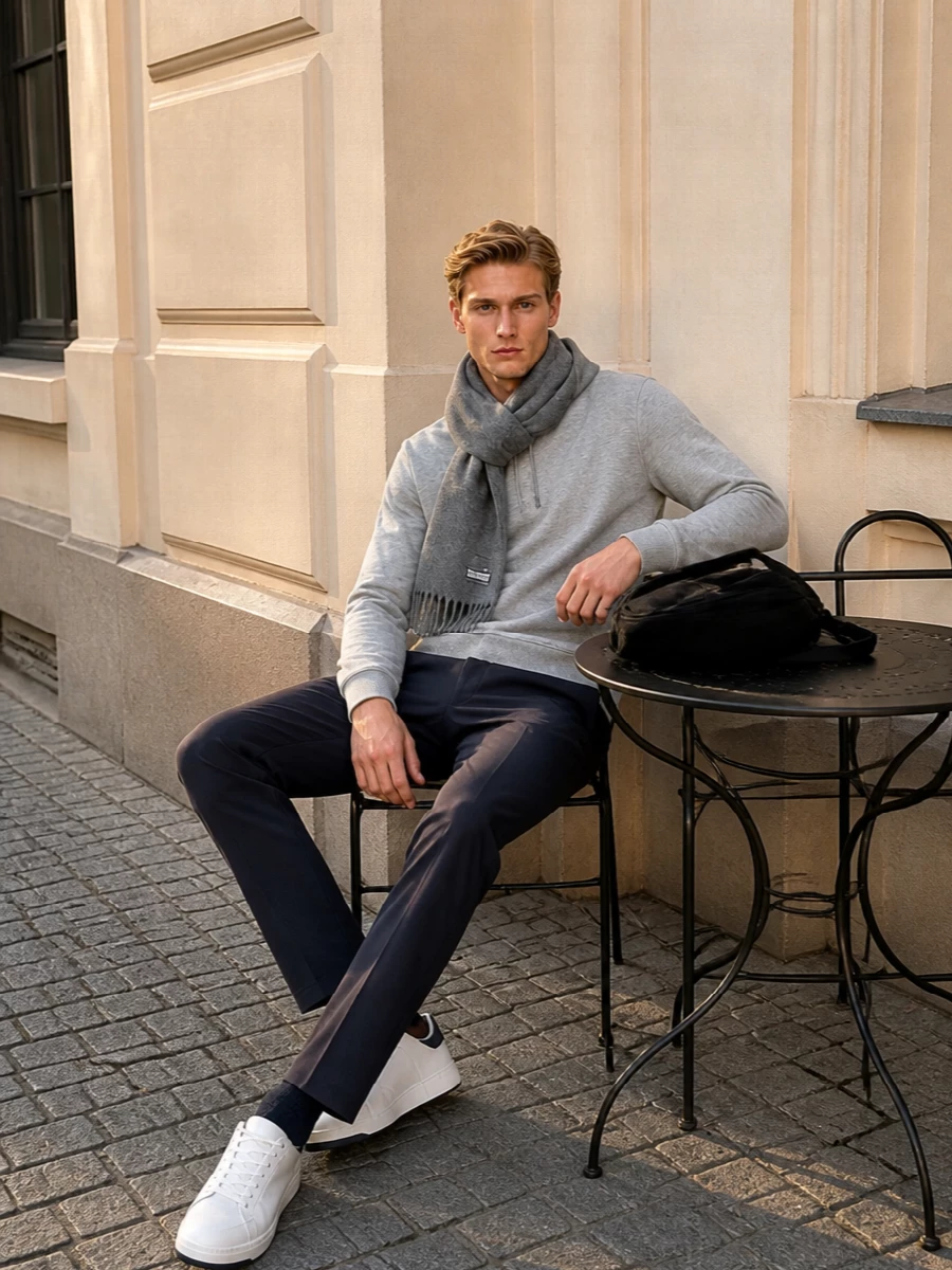 Polo hoodie moncler pants saint laurent sneakers