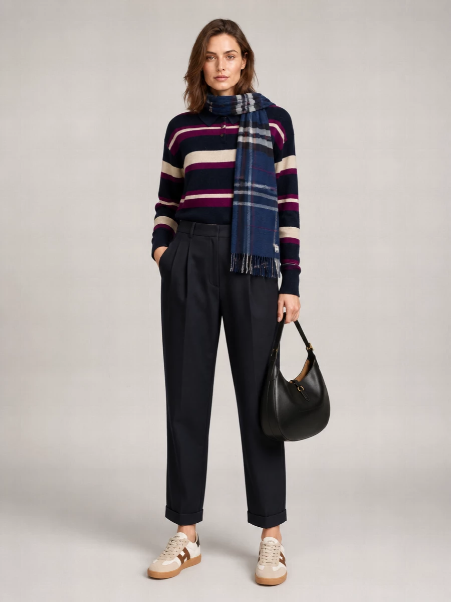 Guest In Residence Cashmere Polo Jumper