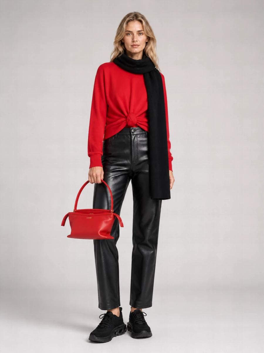 Magda Butrym Wool Turtleneck Sweater
