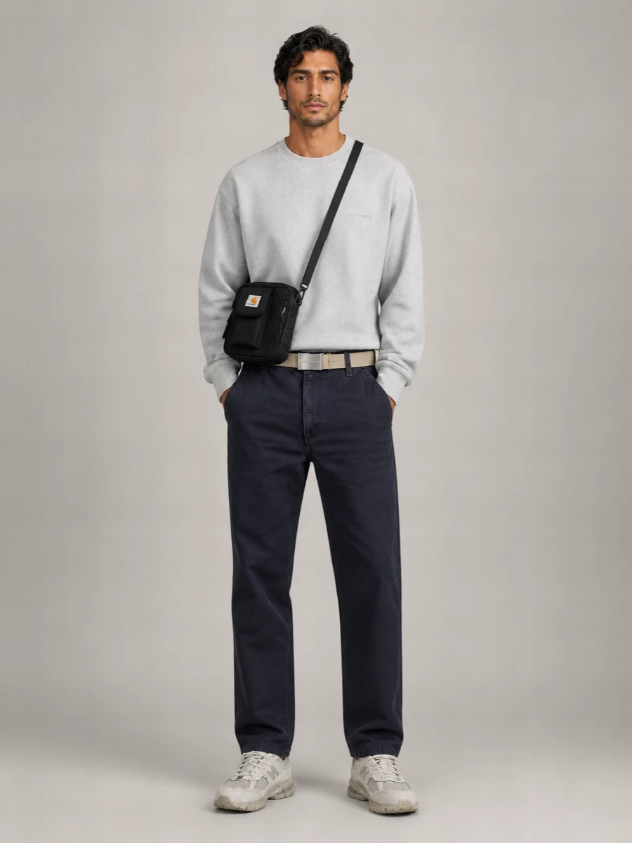 Carhartt Wip Organic Cotton Straight-Leg Trousers