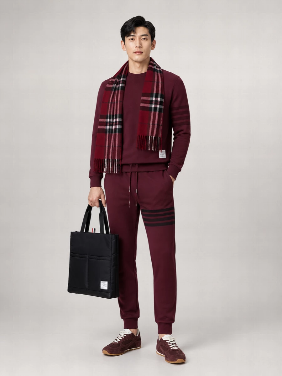 Thom Browne Cotton Sweat Shorts
