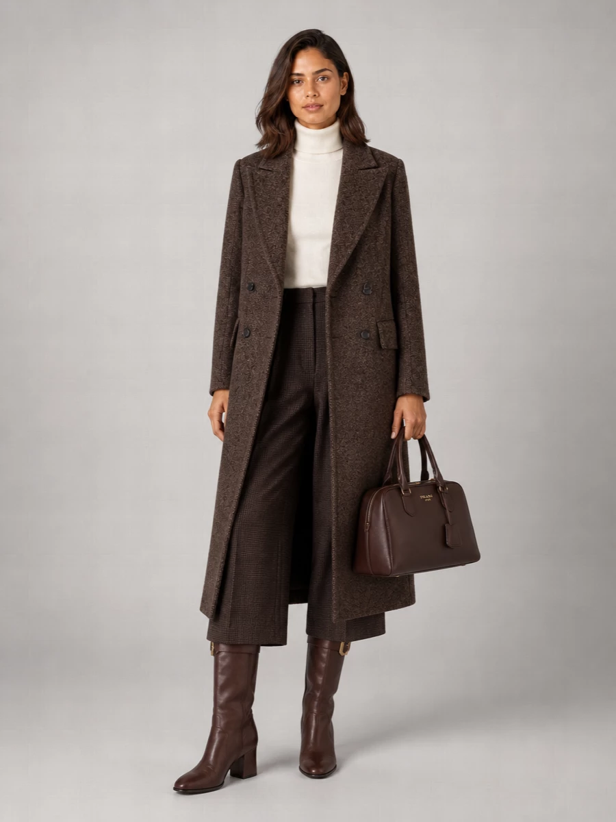 Max Mara Virgin Wool Double-Breasted Coat