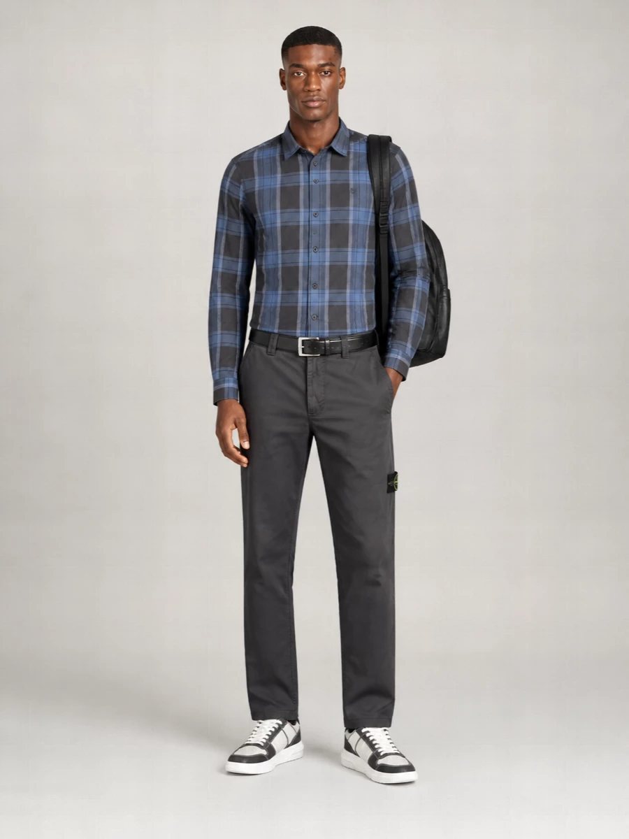 Timberland Checked Cotton Shirt