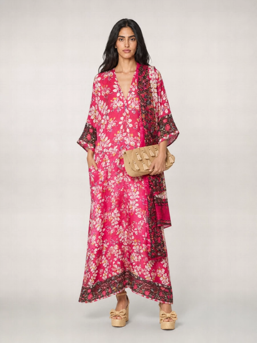 Pierre Louise Mascia Silk Blend Scarf