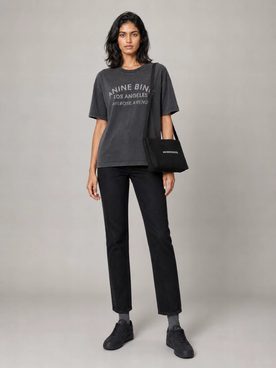 Anine Bing cotton t-shirt