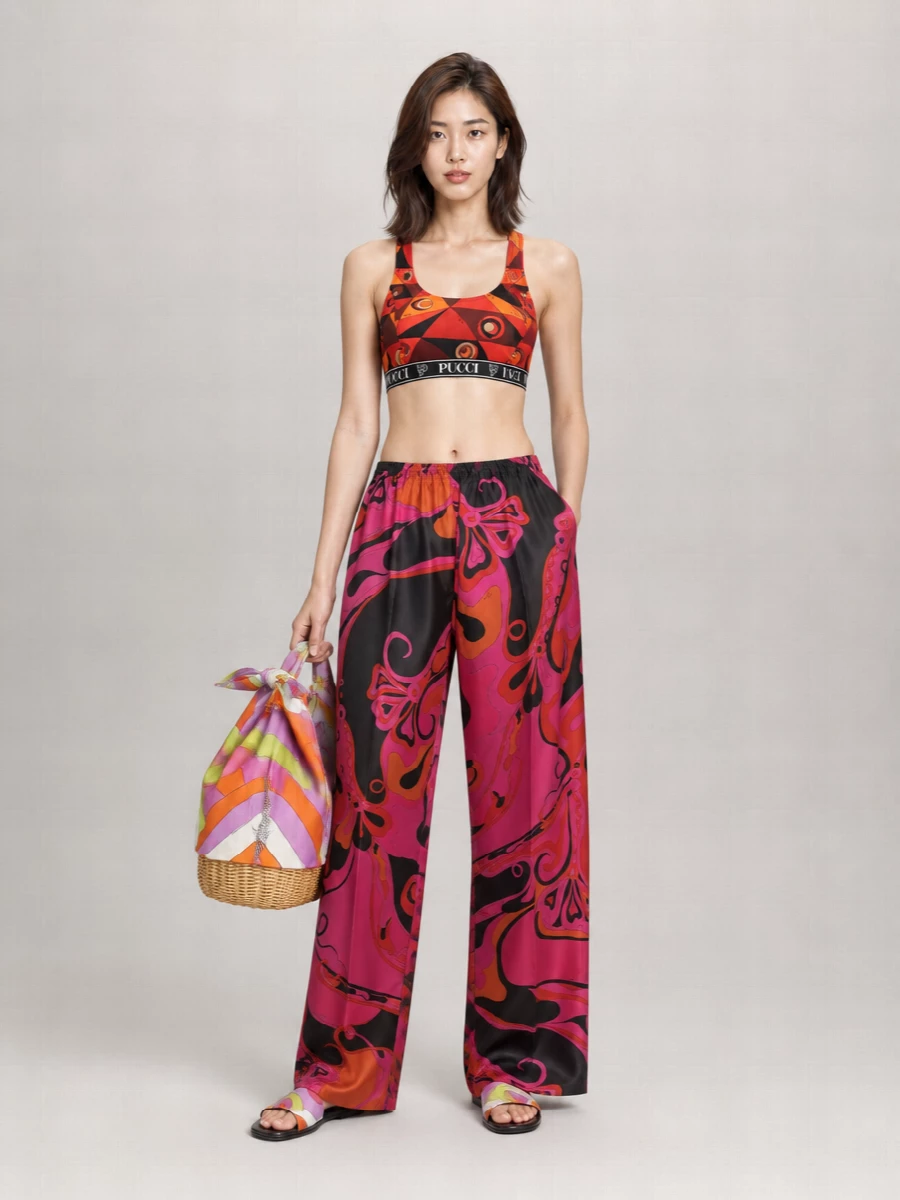 Pucci Printed Bra