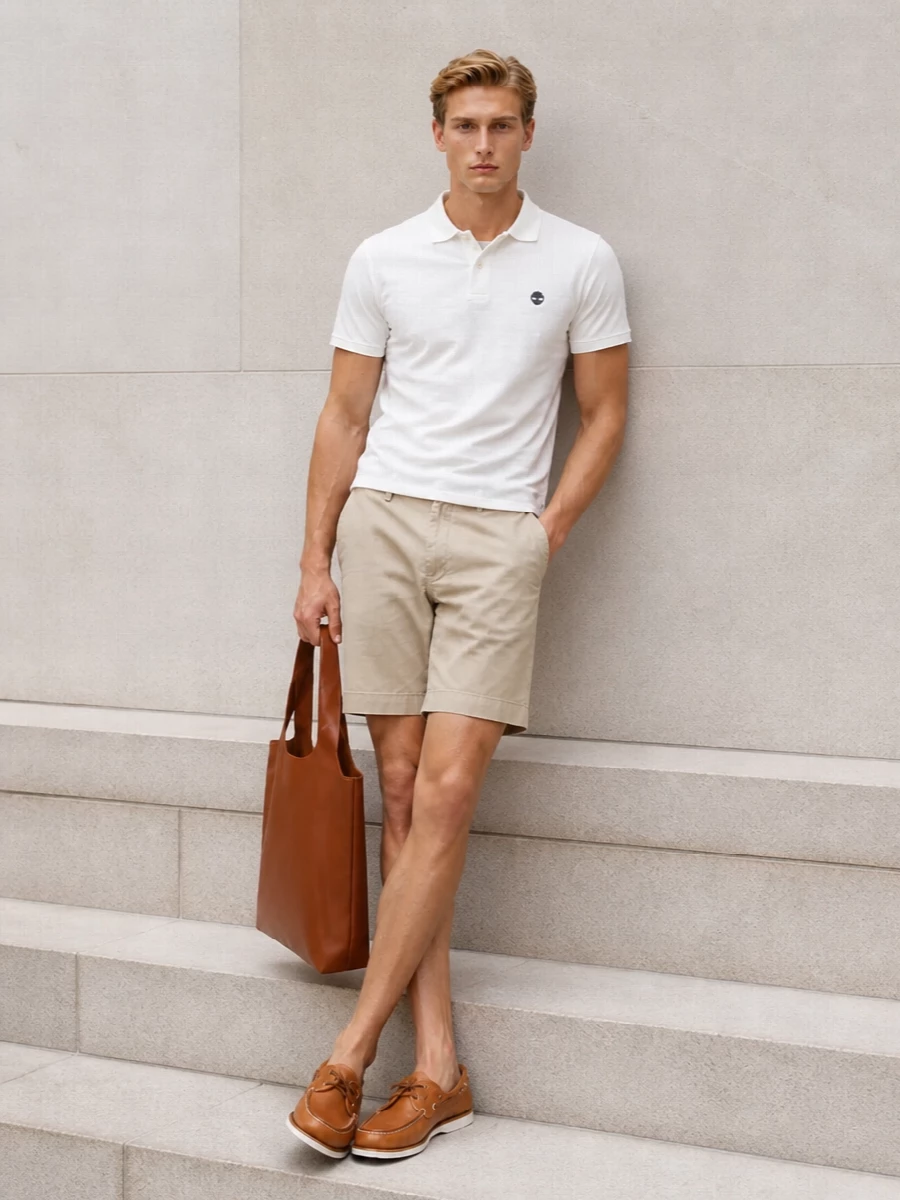 Timberland polo ralph lauren shorts boat shoes