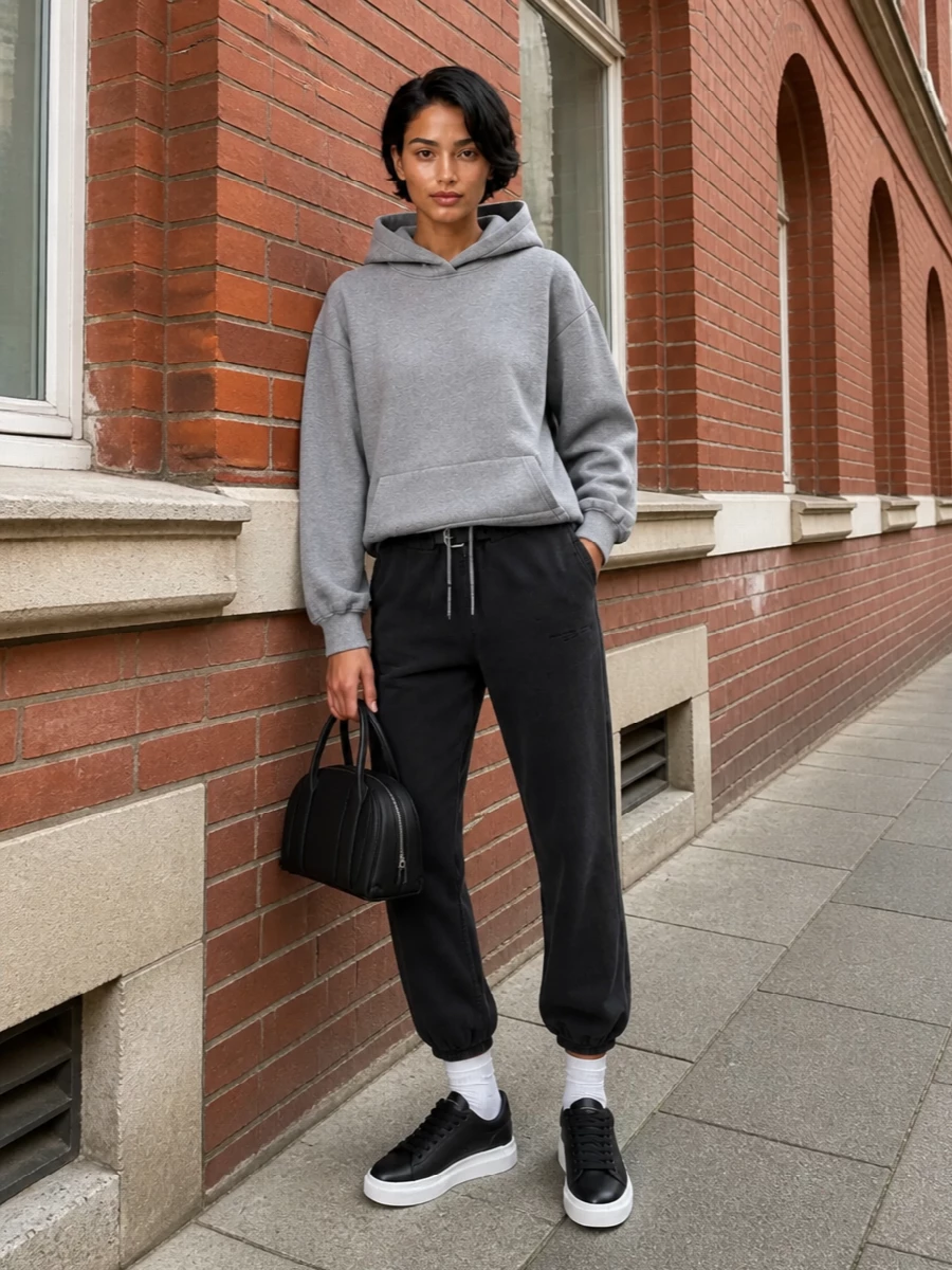 Alexander wang hoodie track pants sneakers
