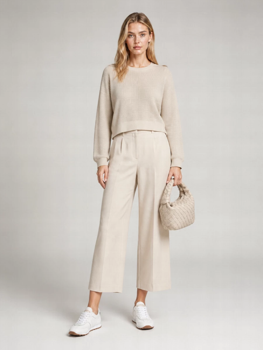 Brunello Cucinelli Ribbed Crewneck Jumper