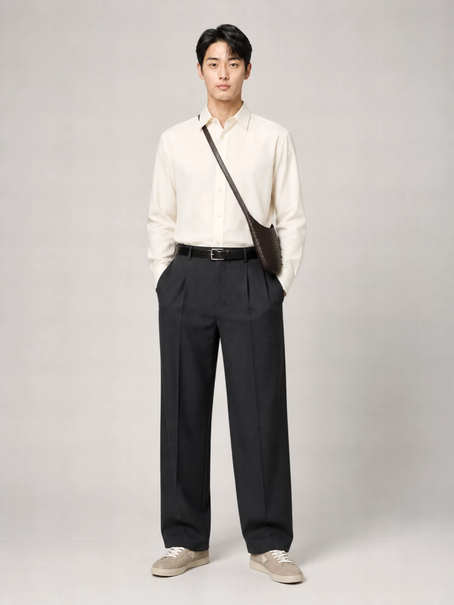 The Row Long Sleeve Shirt With Back Yoke Granada