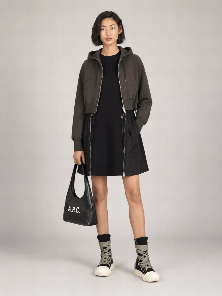 A.p.c. Baby Ninon Synthetic Leather Shoulder Bag