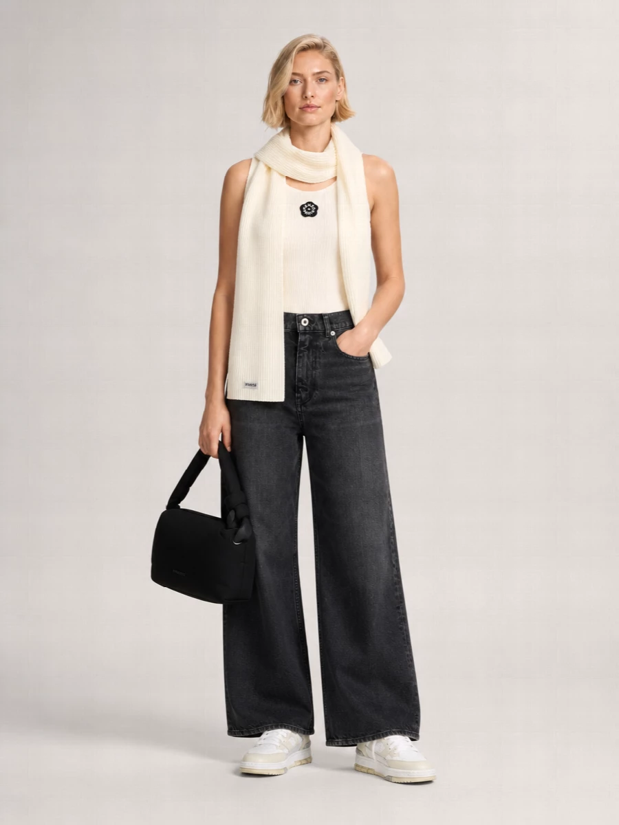 Kenzo Ribbed Slim-Fit Sleeveless Knit Top