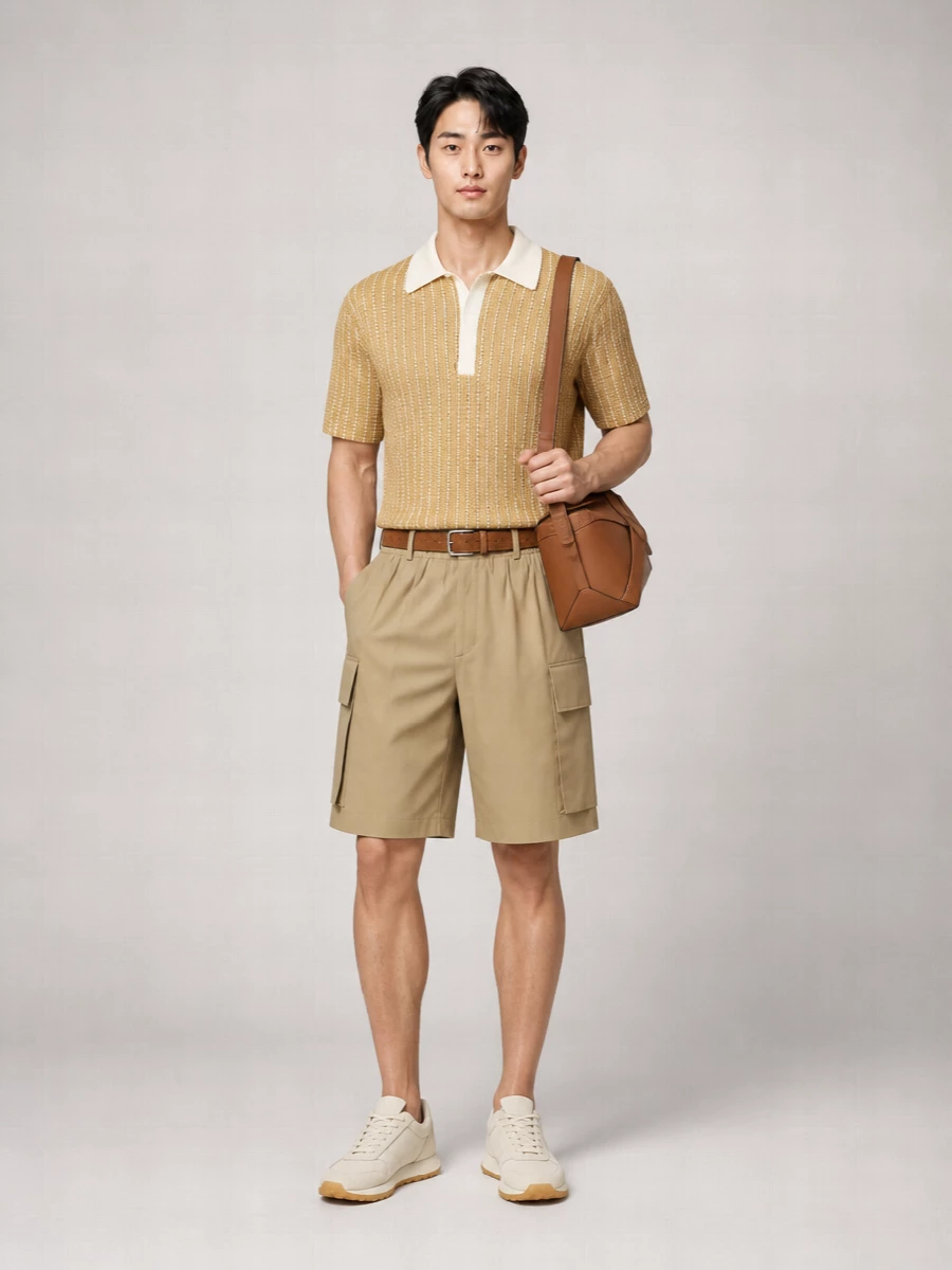 Jil Sander Cotton Elastic-Waist Shorts