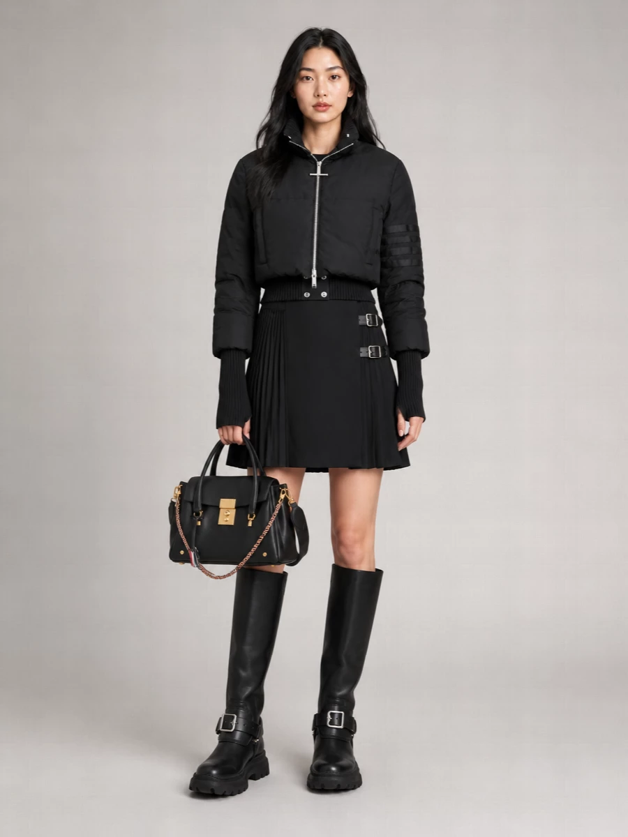 Burberry Leather Tall Boots