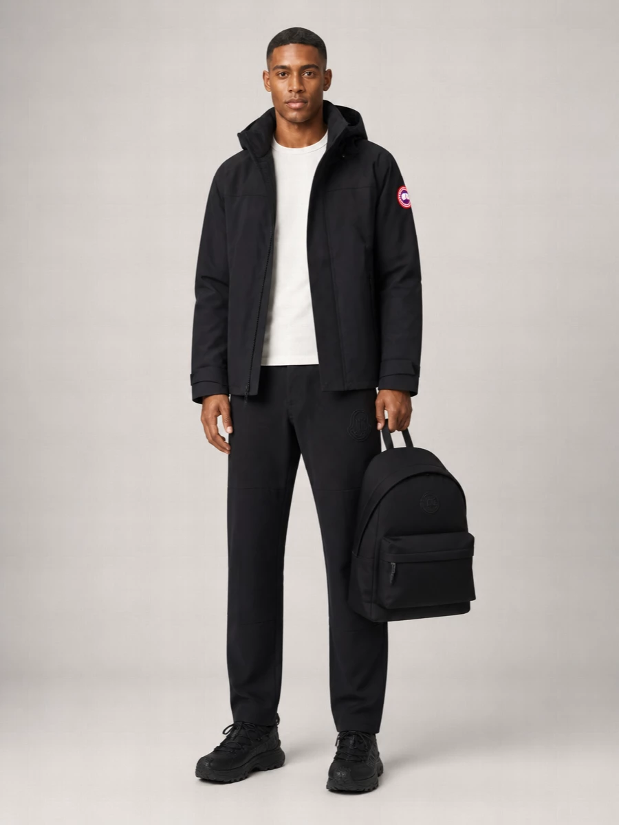 Canada Goose Hooded Rain Jacket
