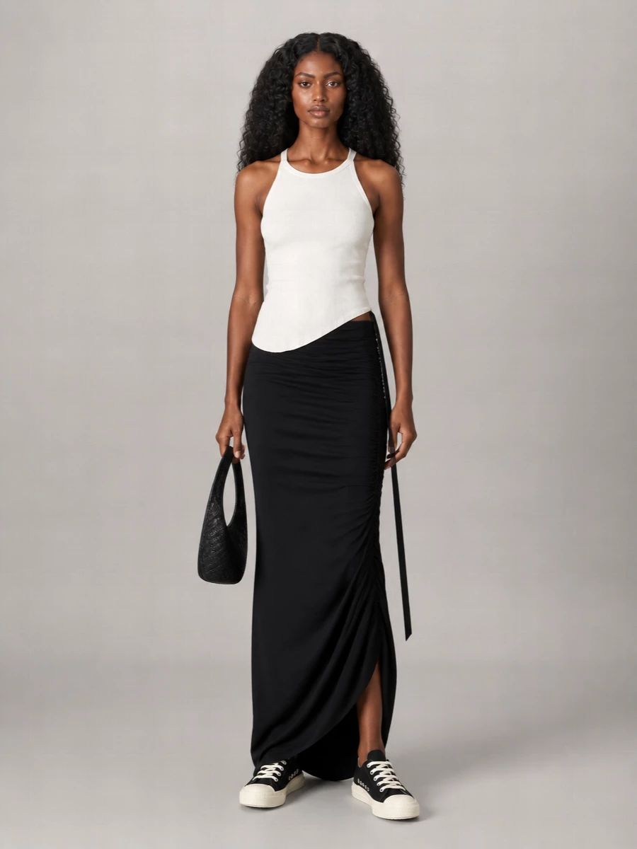 Rick Owens Drkshdw Cotton Sleeveless Tank Top