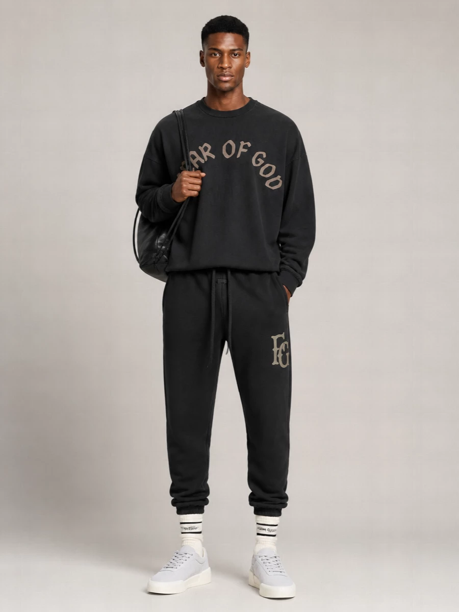 Fear Of God Cotton Straight-Leg Track Pants