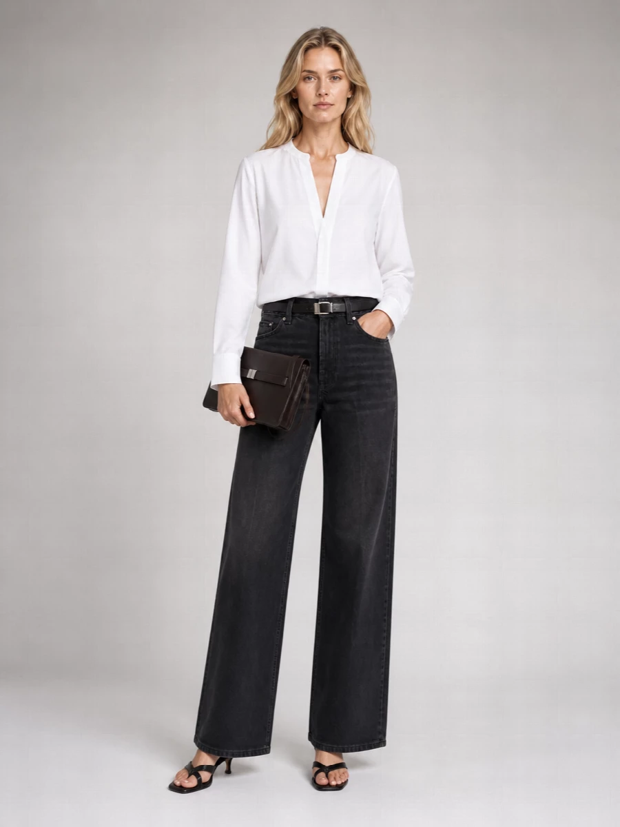 Totême Wide-Leg Jeans