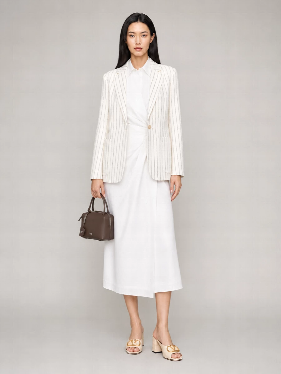 Max Mara Linen Blend Blazer
