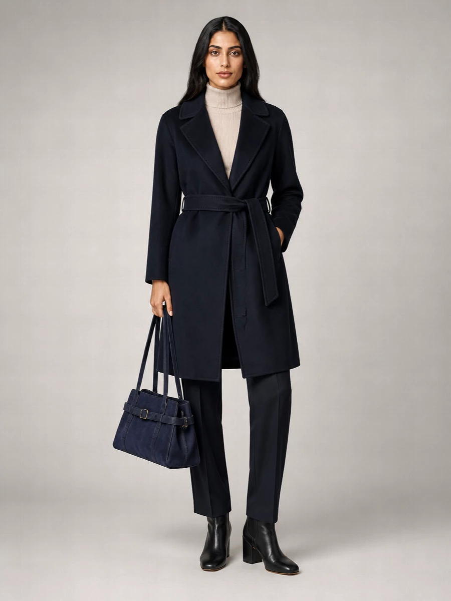 Weekend Max Mara Wool Belted Coat