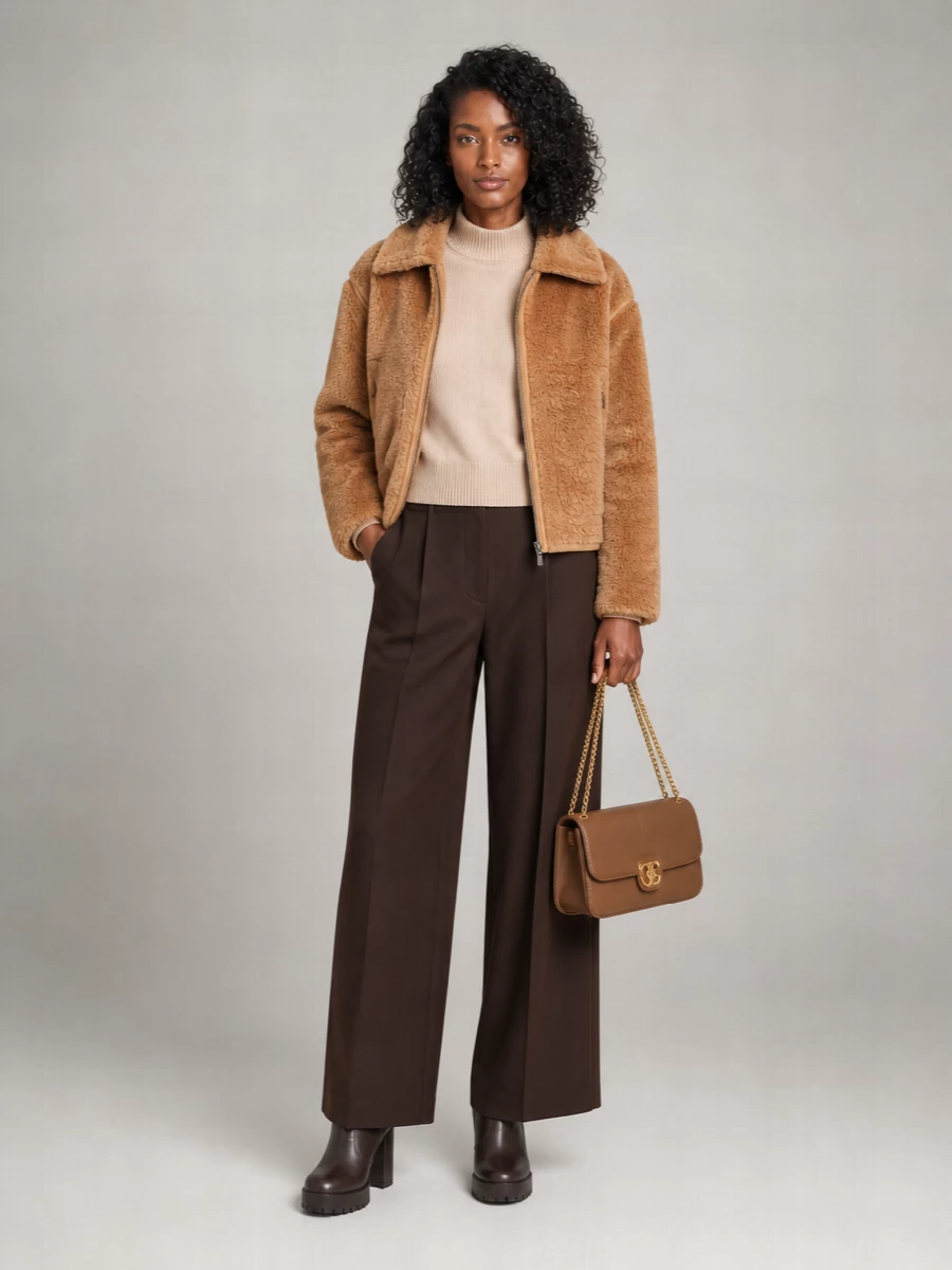 Pinko Faux Fur Jacket