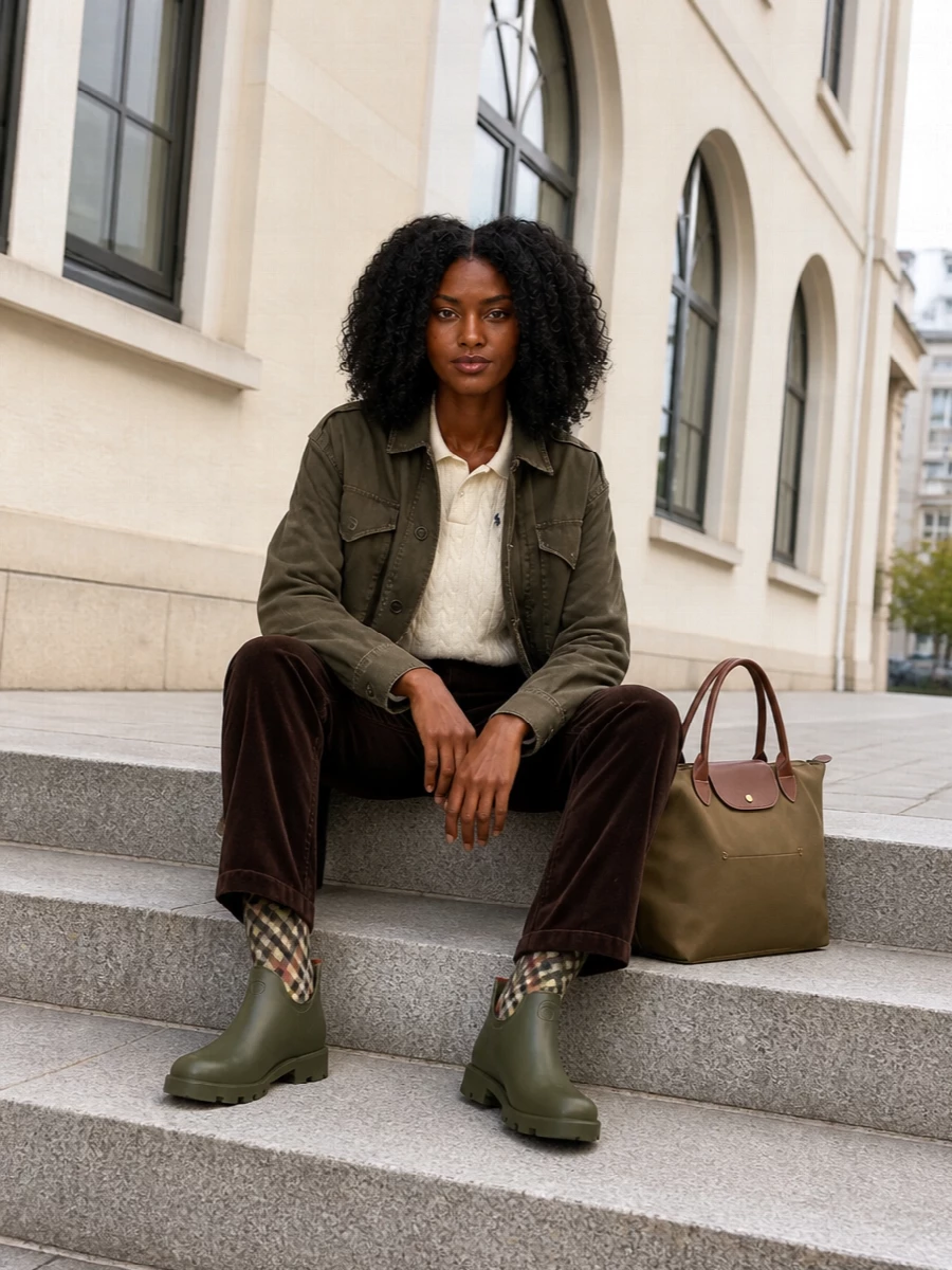 Polo ralph lauren field jacket corduroy outfit