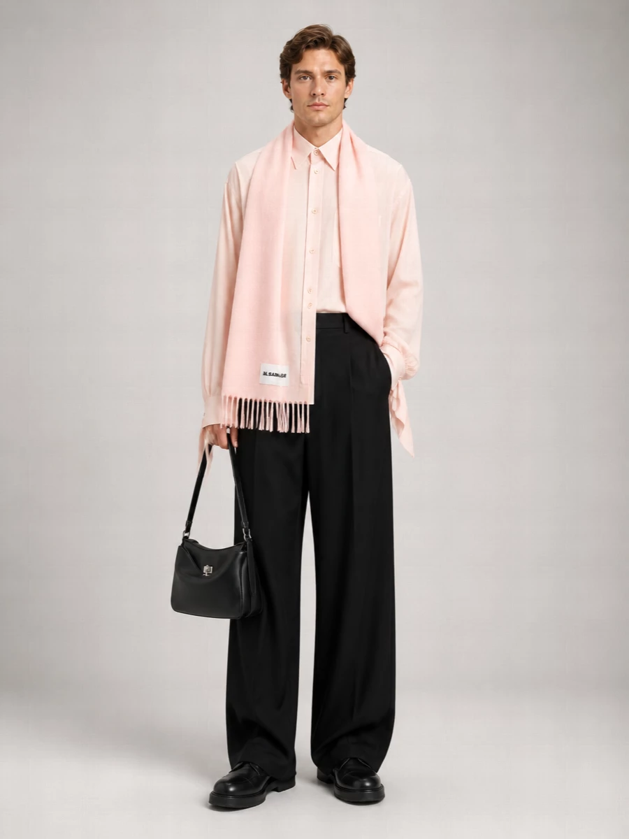 Balenciaga Silk Satin Shirt