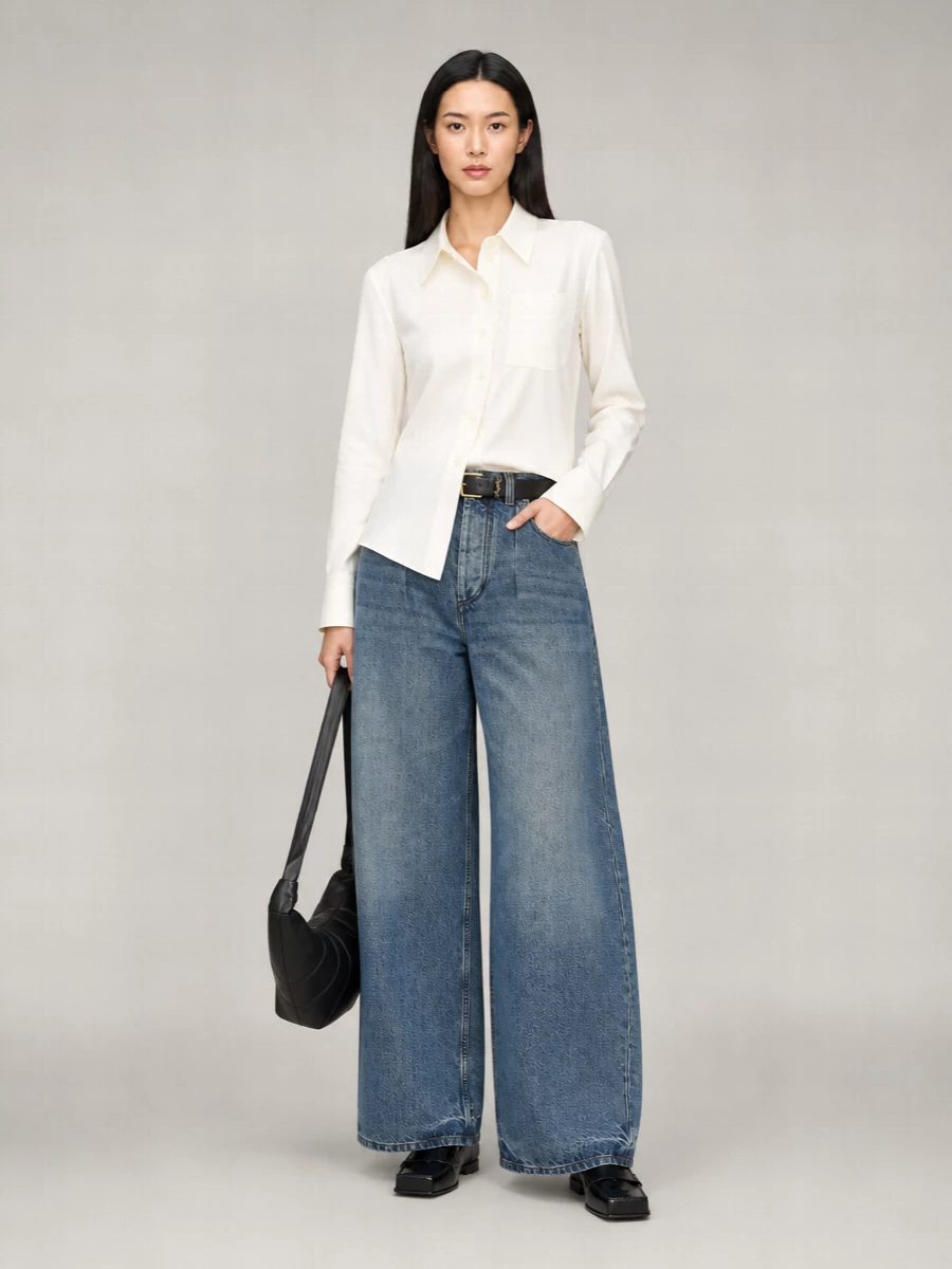 Jacquemus Denim Wide-Leg Jeans