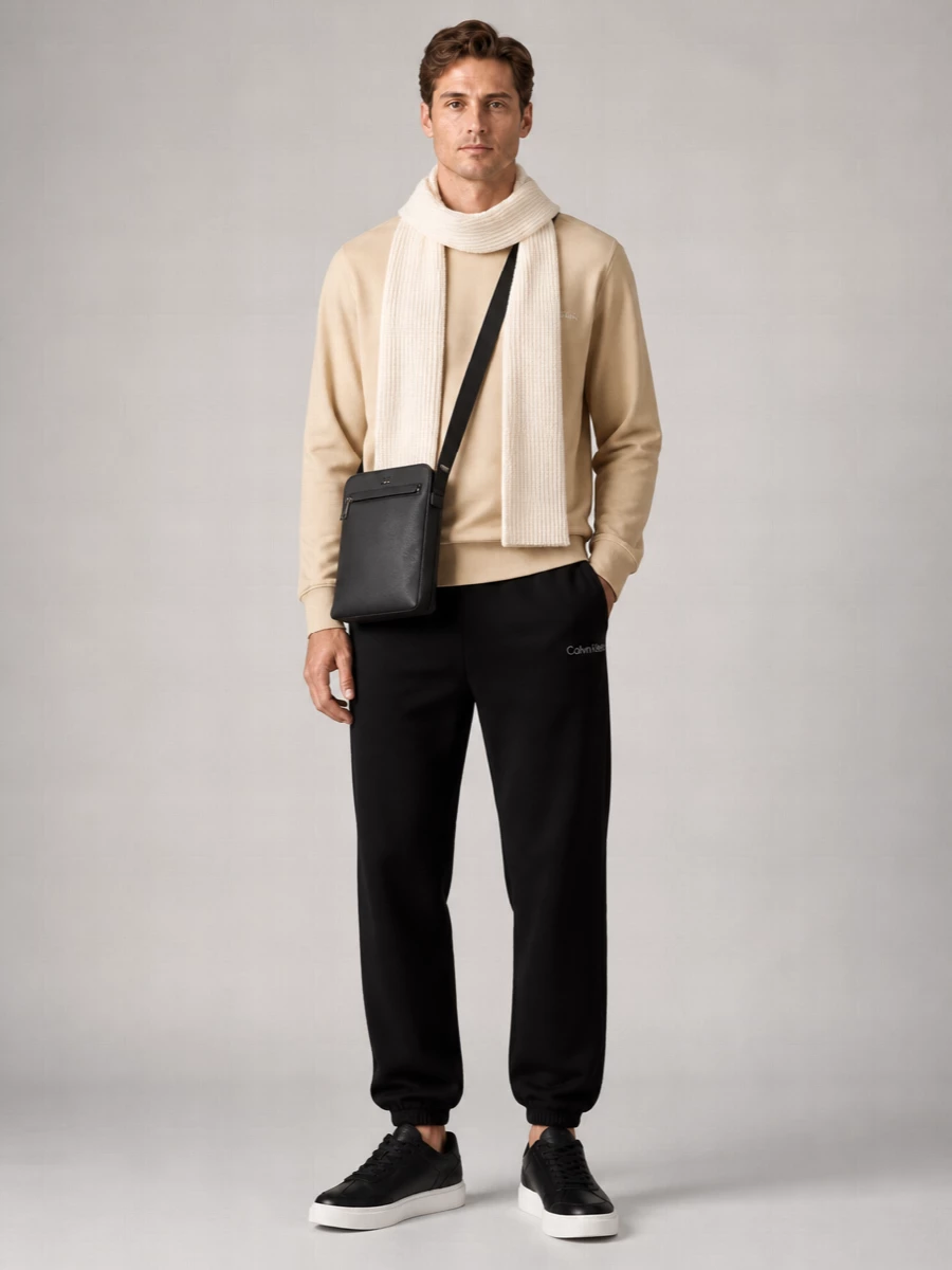 Boss Logo Shoulder Bag