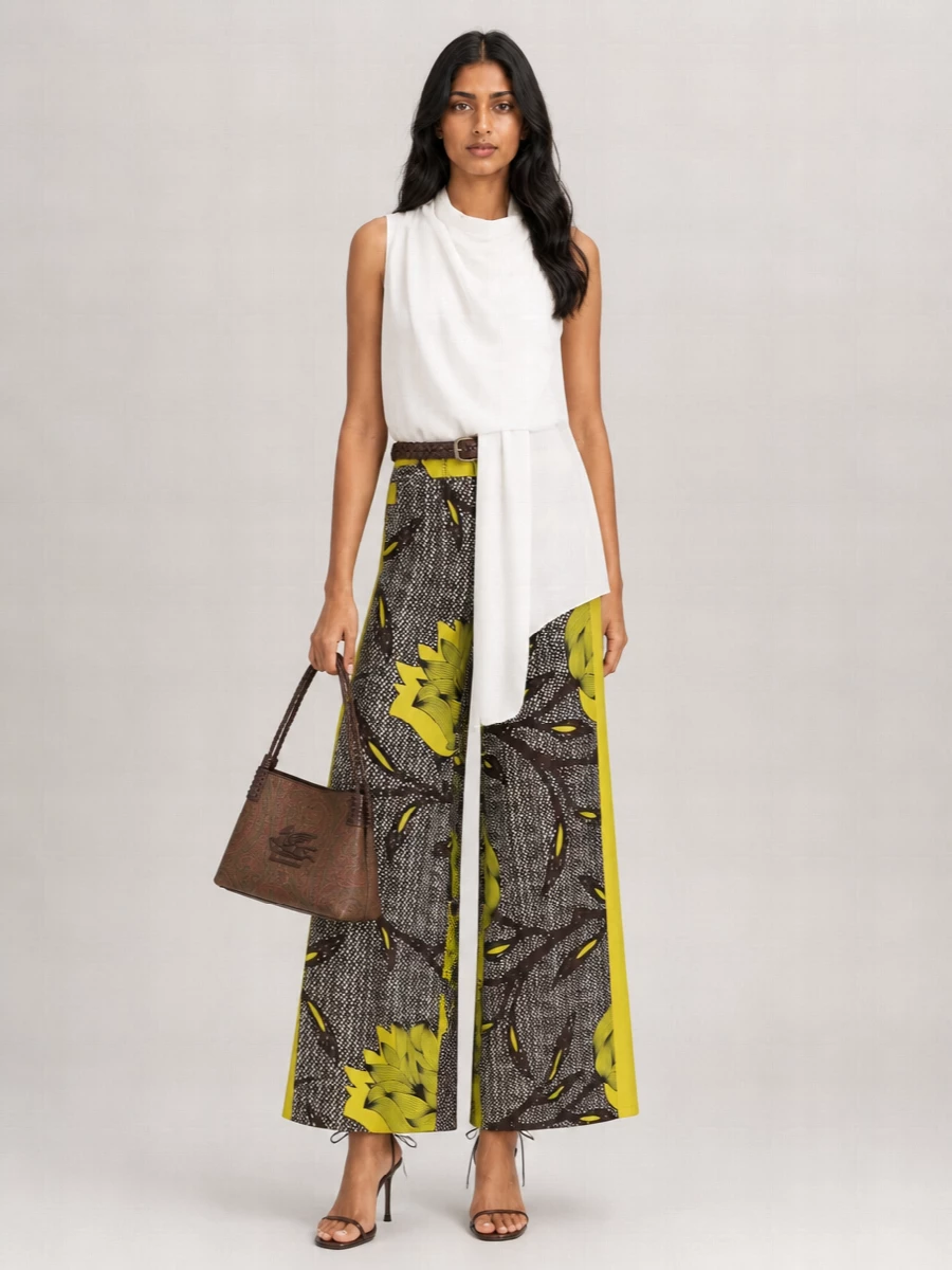 Parosh Wide-Leg Trousers