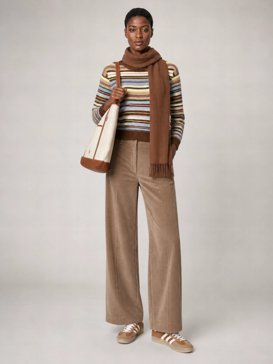 Weekend Max Mara Cotton Striped Sweatshirt