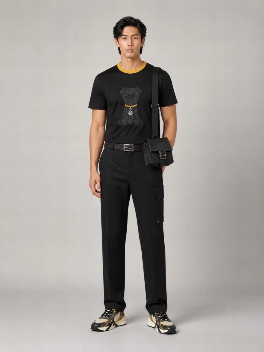 Fendi Cotton Short-Sleeve T-Shirt