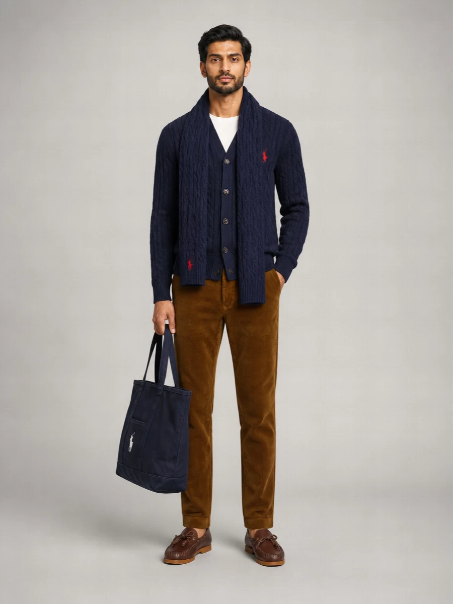 Polo Ralph Lauren cashmere wool crewneck sweater