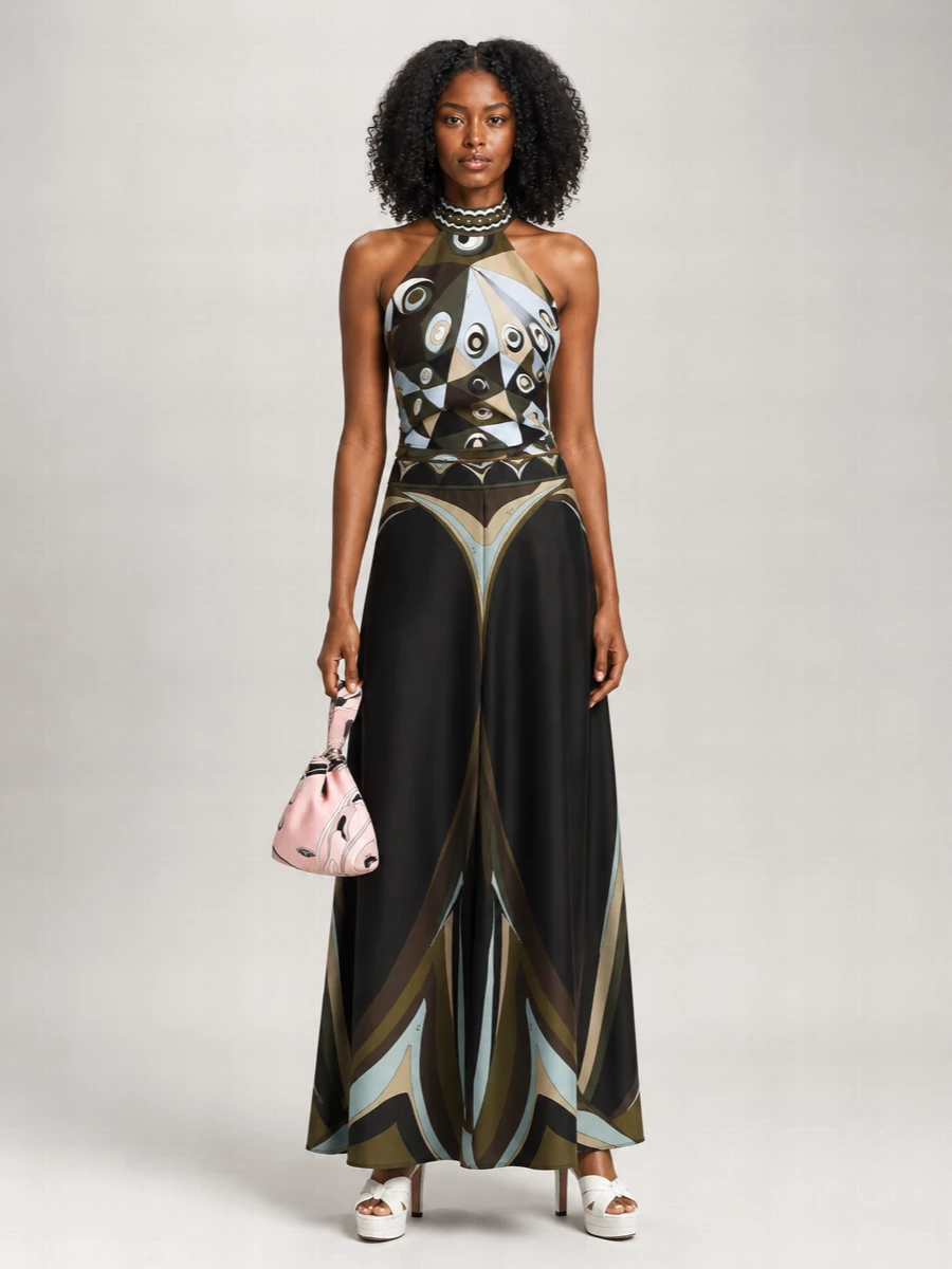Pucci Silk Printed Scarf