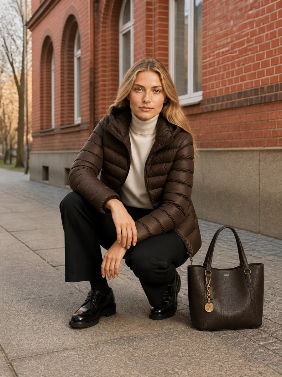 Canada goose puffer marni turtleneck trousers