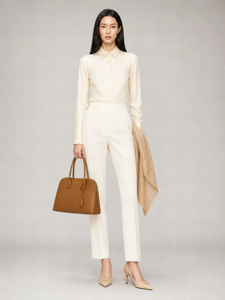 Max Mara Silk Mxpvoliera Shirt