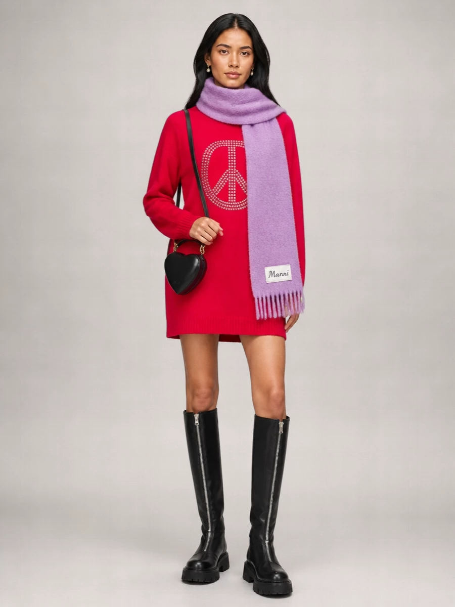 Marni Alpaca-Blend Scarf