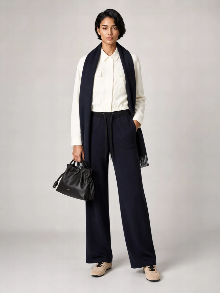 Elisabetta Franchi side stripe straight-leg trousers