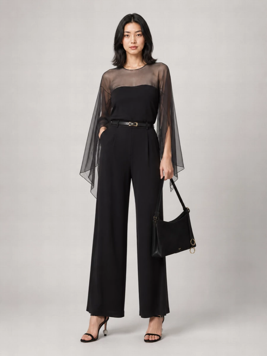 Alberta Ferretti Viscose Long-Sleeve Blouse