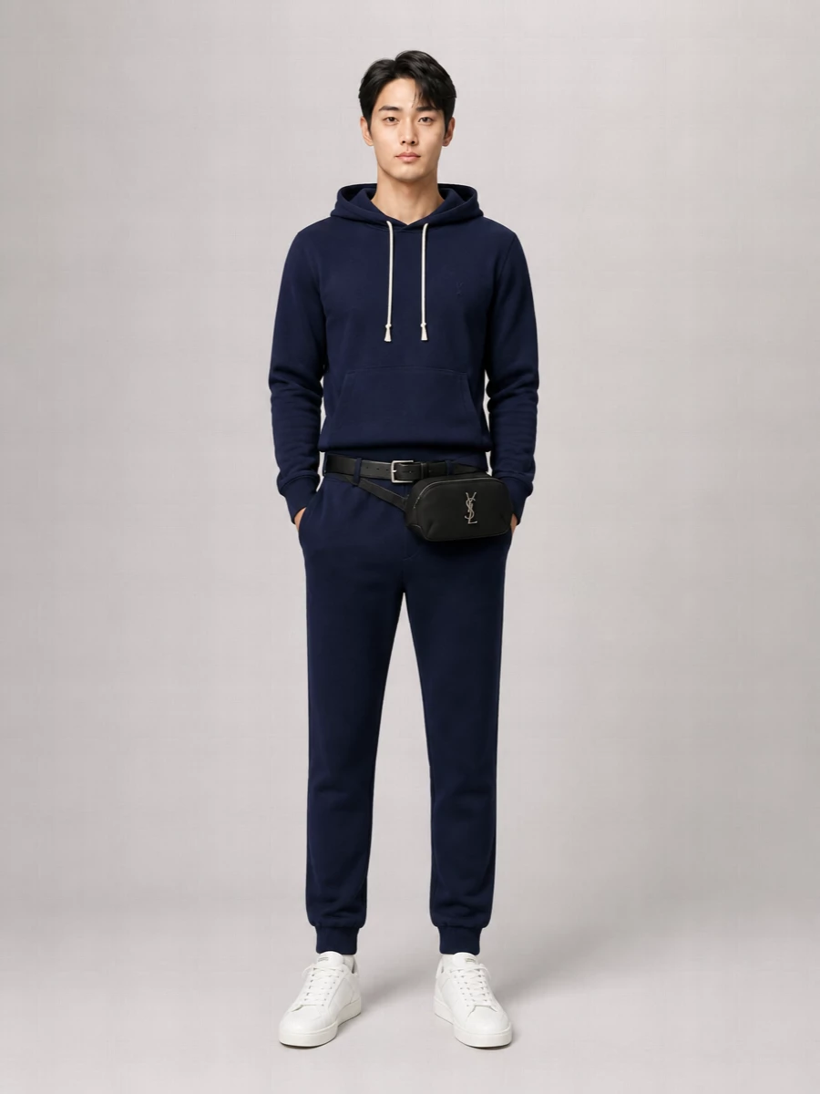 Saint Laurent Cotton Track Pants