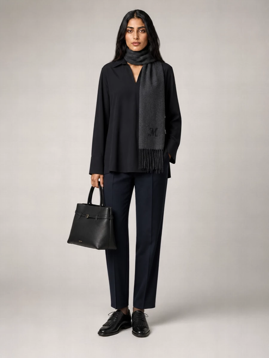 S Max Mara virgin wool shirt