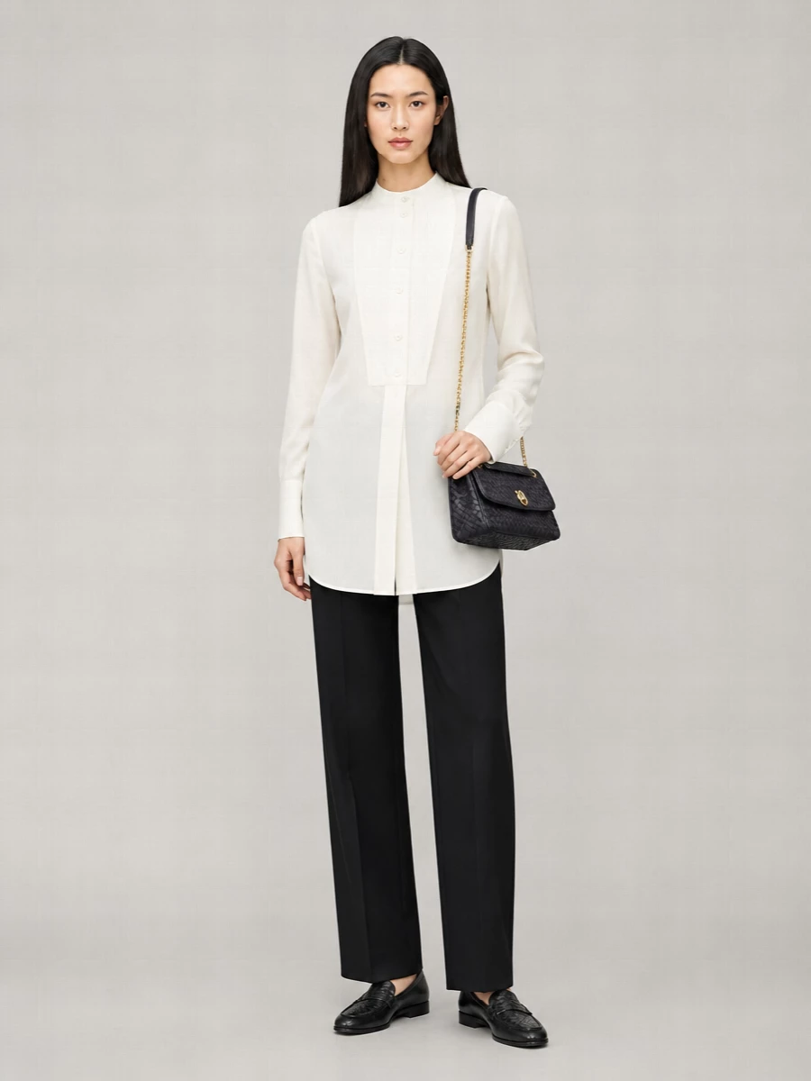 Bottega Veneta Leather Silenzio Loafers